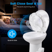 Yescom 15" Seat Height RV Toilet with Handheld Bidet Sprayer Image