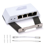 Yescom Starlink Mini/V5 Ethernet Adapter, 4-Port Gigabit Hub with Stand Image