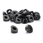 Yescom 30x 1/4" Angled Beveled Washers 30 Degree 316 Stainless Steel, Black Image