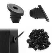 Yescom Rubber Cable Railing Grommets for Level & Stair Posts 1/8"-3/16" 60ct., 30-Degree Image