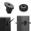 Yescom Rubber Cable Railing Grommets for Level & Stair Posts 1/8"-3/16" 60ct.
