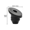 Yescom Rubber Cable Railing Grommets for Level & Stair Posts 1/8"-3/16" 60ct.