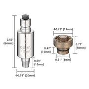 Yescom #2 Grommet Die Replacement for Semi-Auto Grommet Machine Image