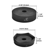Yescom 40Cr Steel Knockout Punch Press Dies - 3in, 4in Optional, 3in Image