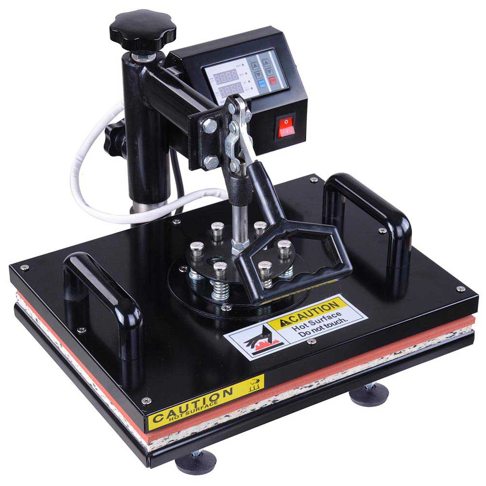 Yescom Digital Heat Press Sublimation Transfer Machine 8in1 12x15 Black Image