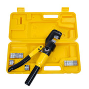 Yescom Hydraulic Cable Terminal Wire Crimping Tool 10-Ton 9pcs Image