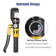 Yescom Hydraulic Cable Terminal Wire Crimping Tool 10-Ton 9pcs Image