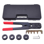Yescom PEX Crimp Tools Kit for 5 Sizes 3/8" 1/2" 5/8" 3/4" 1" Image