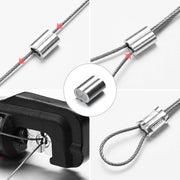 Yescom 1/8" Wire Cable Aluminum Crimping Sleeve 100ct. Image