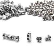 Yescom Double-hole Wire Cable Clips with M4 Screws for 1-2mm 60ct. Image