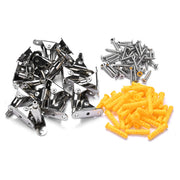 Yescom Adjustable Wire Gripper with Hinged Mount for 1-2mm Cable 20ct. Image