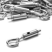 Yescom Adjustable Q-Hanger Hooks with Buckles for 1-1.5mm Wire Cable 20ct. Image