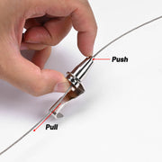 Yescom Nailless Picture Hanging Kit (2x 3m 304 1.5mm Cable & Adj. Hooks) Image