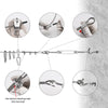 Yescom Wire Cable Aluminum Crimping Sleeve 100ct.