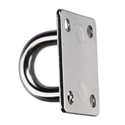 Yescom Stainless Steel Eye Plate U Hooks 6ct. Image