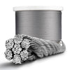 Yescom 4.8mm Wire Rope Type 316 Stainless Steel, 7x19, 3/16"x500'