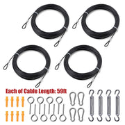 Yescom Square Rectangle Sun Shade Sail Hardware Kit Stainless Steel, 8 Image