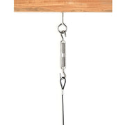 Yescom 2.5mm T304 Stainless Steel Wire Rope w Fasteners, 7x7, 240' - (4x)60' Image