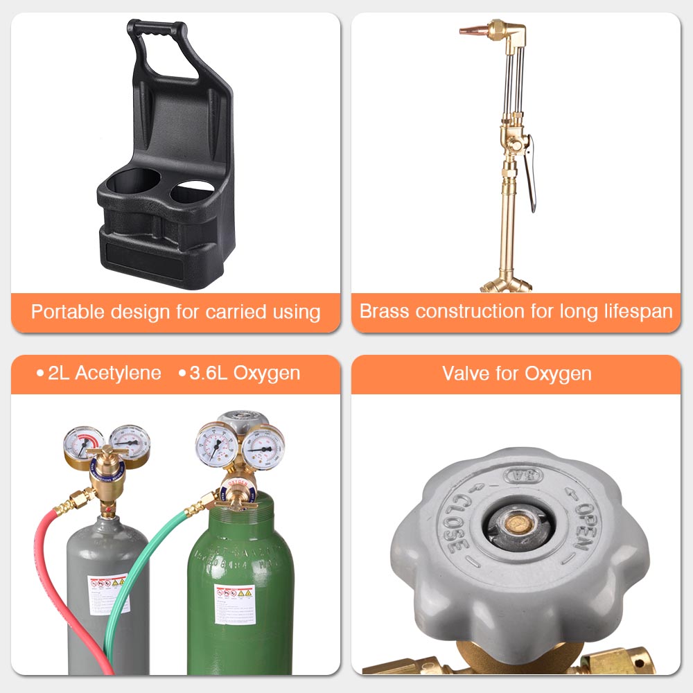 Yescom DOT Oxy Acetylene Torch kit Welding & Cutting Image