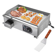 Yescom Electric Griddle with Lid Flat Top Grill 22in 3000W Image
