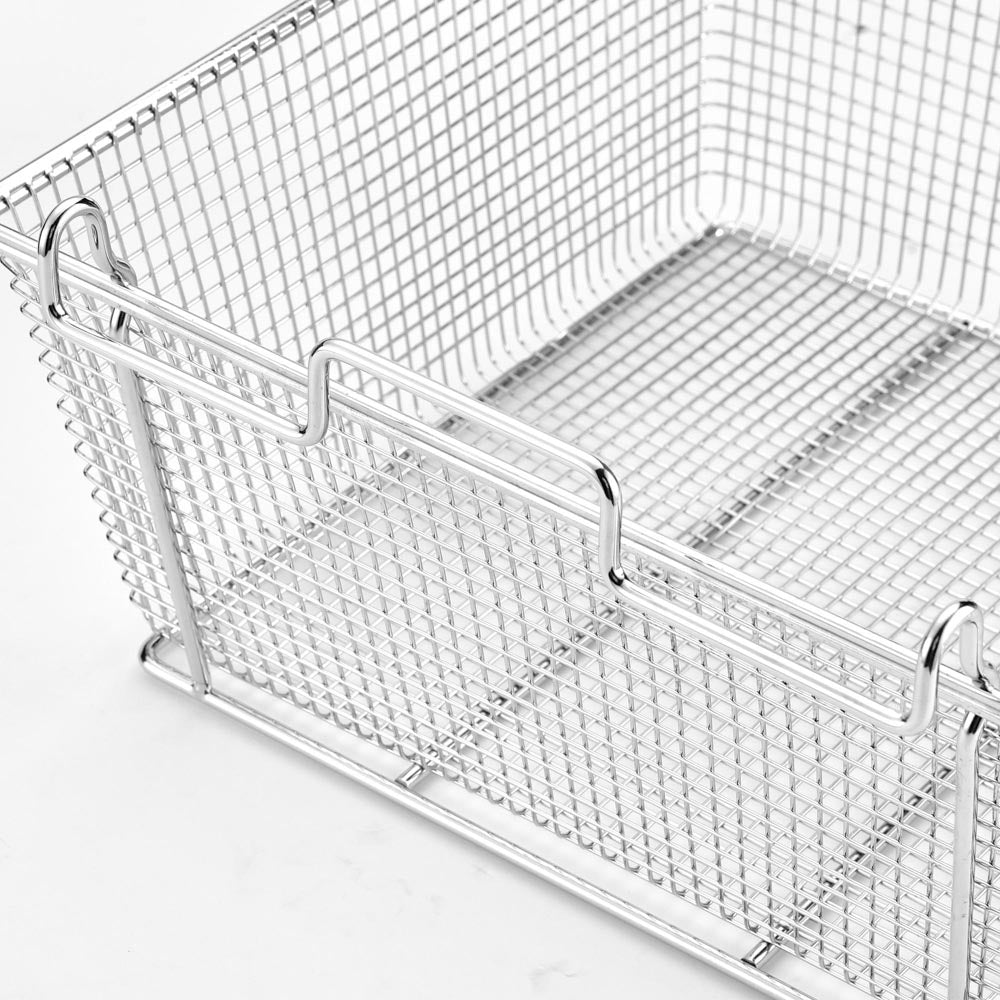 Yescom Large Deep Fry Basket Stainless Steel 13x12x6in