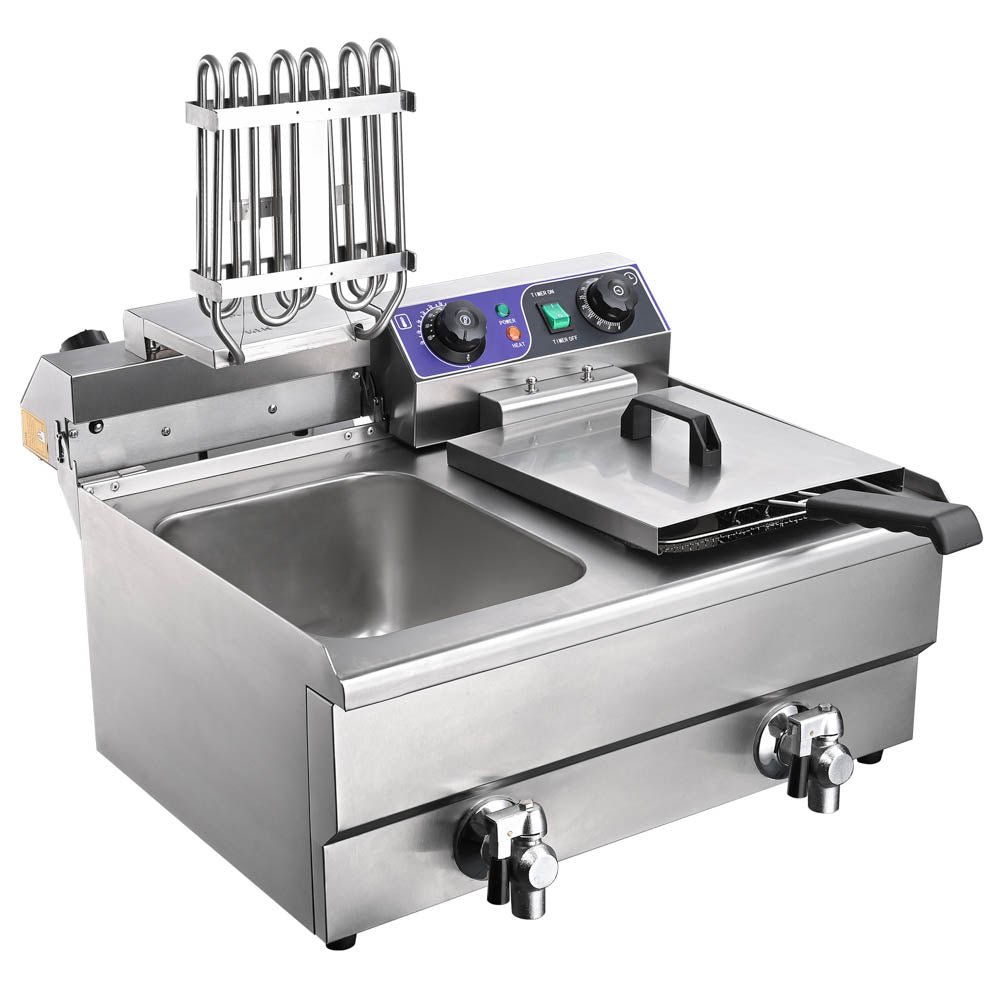 New Design Hot Sale Commercial Electric Fish Fryer with Drain Cock