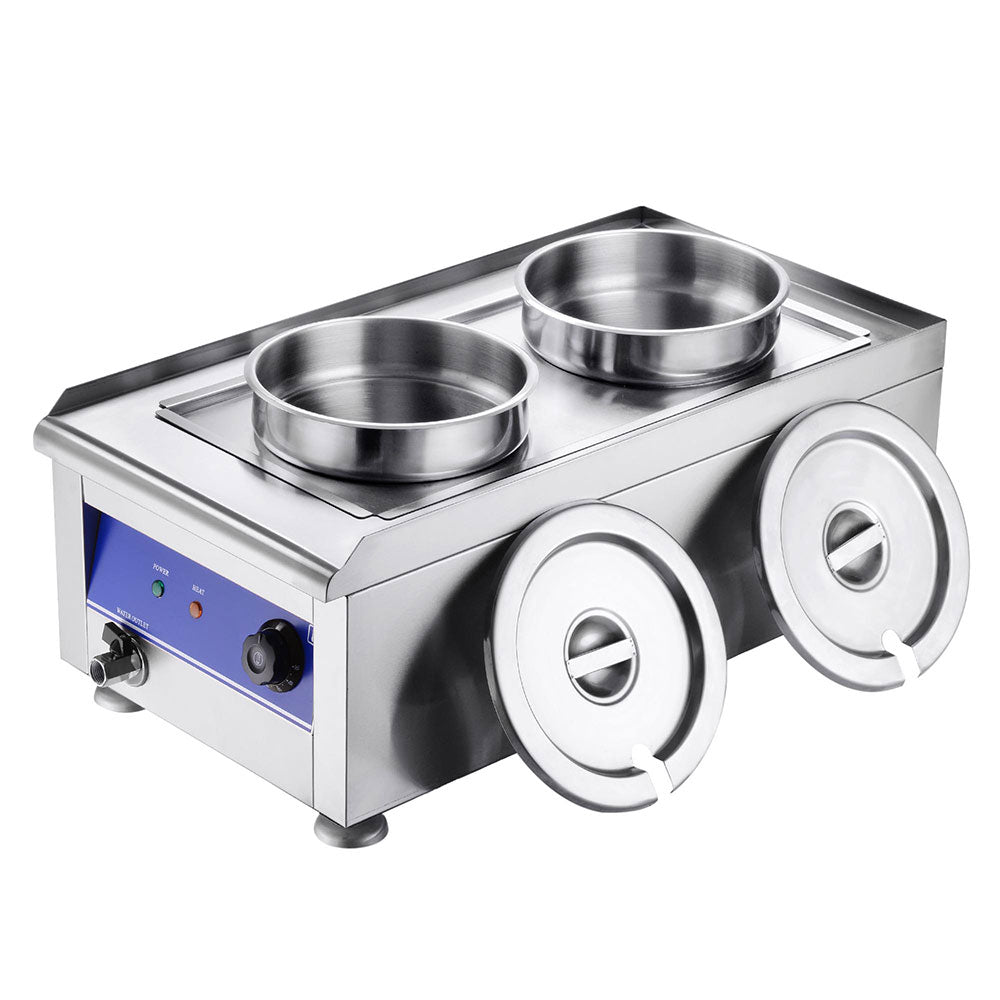 Yescom Food Warmer Water Bath Steam Table Stainless Steel Image