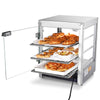 Yescom Pizza Food Warmer Commercial Countertop Display Case 3-Tier 15x15x20