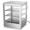 Yescom Pizza Food Warmer Commercial Countertop Display Case 3-Tier 15x15x20