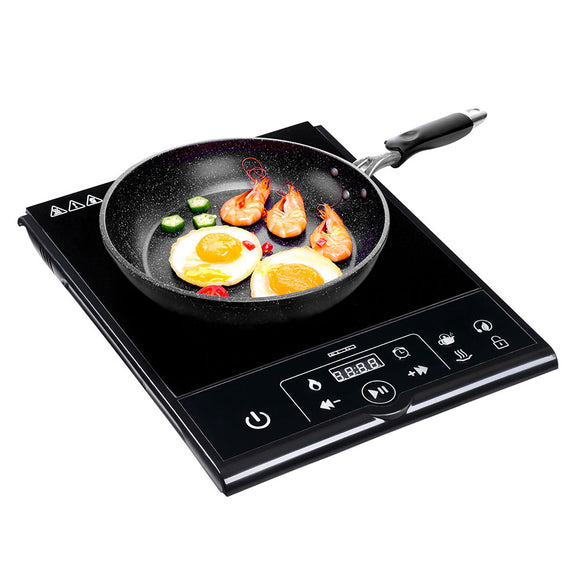 Yescom Electric Cooktop Touch Control Single Induction 11 in. Image
