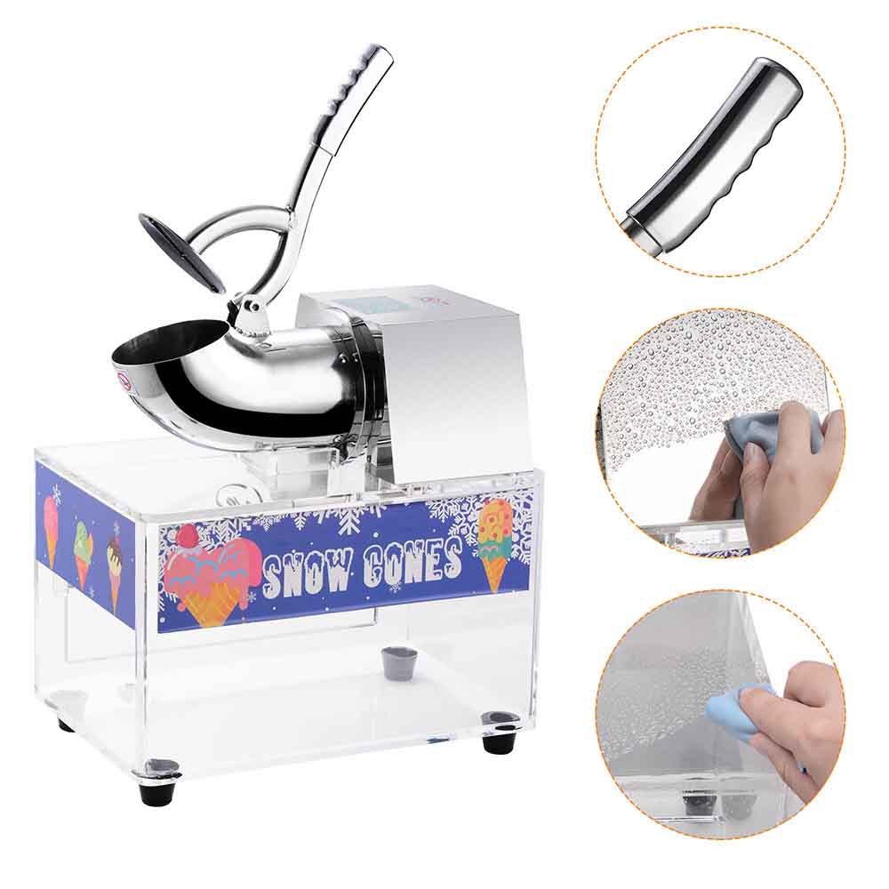 Yescom Electric Snow Cone Ice Shaver with Acrylic Case, Small Image