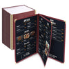 Yescom 8.5x11 Menu Covers Cafe Restaurant Red