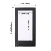 Yescom LED Menu Cover Backlit Menu Holder, 5.5x11in Single-View 1ct/pk Image