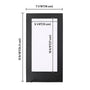 Yescom LED Menu Cover Backlit Menu Holder, 5.5x11in Single-View 1ct/pk Image