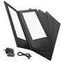 Yescom LED Menu Cover Backlit Menu Holder, 5.5x11in Book Style 2-View 4ct/pk Image