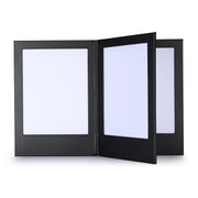 Yescom LED Back Lit Menu Holder 8.5x11in, Book Style 4-View 1ct/pk Image