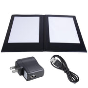Yescom Personalized Menu Covers LED Menu Cover Dual Page 8.5x14in Set(5) Image
