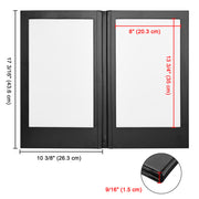 Yescom Personalized Menu Covers LED Menu Cover Dual Page 8.5x14in Set(5) Image