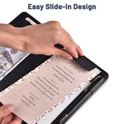 Yescom Personalized Check Presenters LED Menu Holder PU Leather 5x9in Set(5) Image