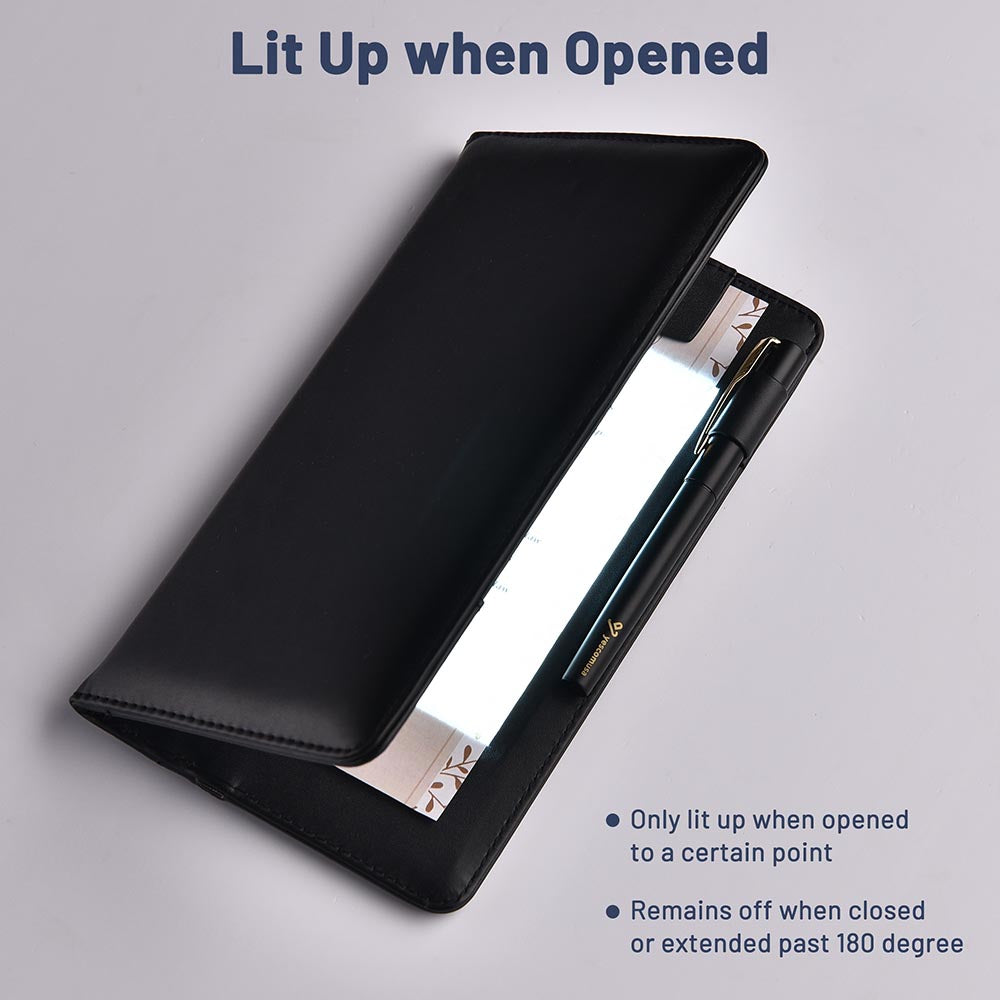 Yescom LED Back Lit Check Presenter Leather Backlighting – yescomusa