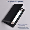 Yescom Personalized Check Presenters LED Menu Holder PU Leather 5x9in Set(5)