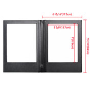 Yescom Personalized Menu Covers LED Menu Cover Dual Page 5.5x7in Set(5) Image