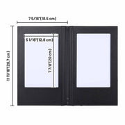 Yescom LED Menu Cover Backlit Menu Holder, 5.8x8.3in Book Style 2-View 1ct/pk Image