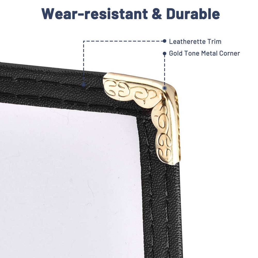 Yescom 30x Menu Covers Cafe Restaurant 8.5x11 & 4.25x11 Image