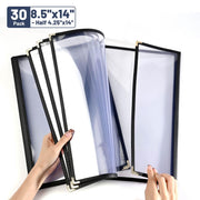 Yescom 30x Menu Covers Cafe Restaurant 8.5x14 & 4.25x14, Book Style 10-View Image