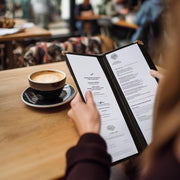 Yescom 30x Menu Covers Bistro Wine List Holder 4.25x11 Image