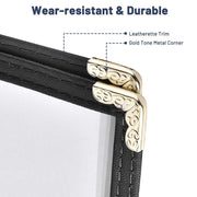 Yescom 30x Menu Covers Bistro Wine List Holder 4.25x14 Image