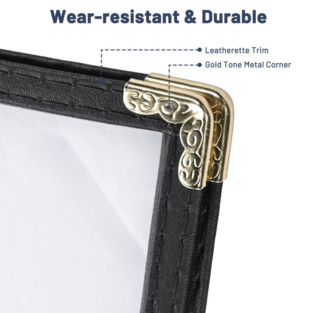 Yescom 30x Check Presenters Restaurant Server Book 5x9in Image