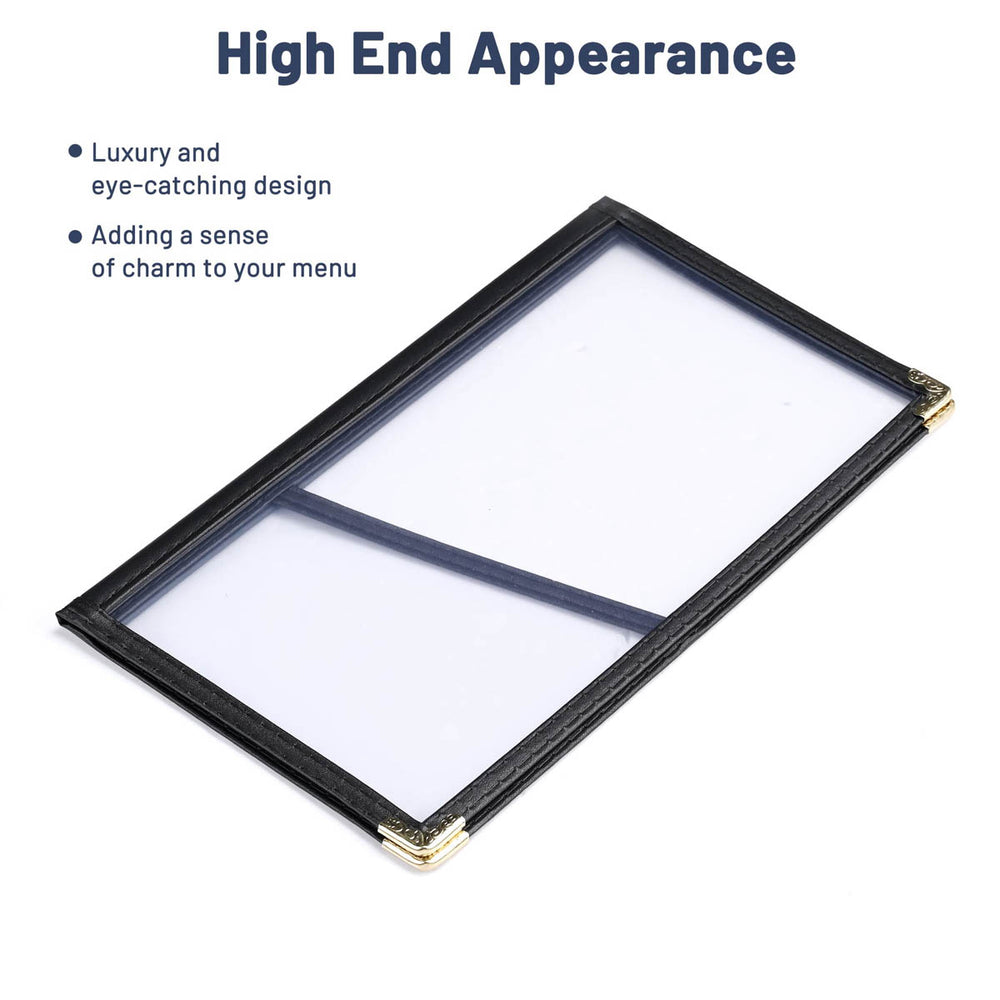 Yescom 30x Check Presenters Restaurant Server Book 5x9in Image