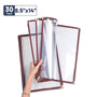 Yescom 30x Menu Covers Cafe Restaurant Red 8.5x14, Book Style 8-View Image